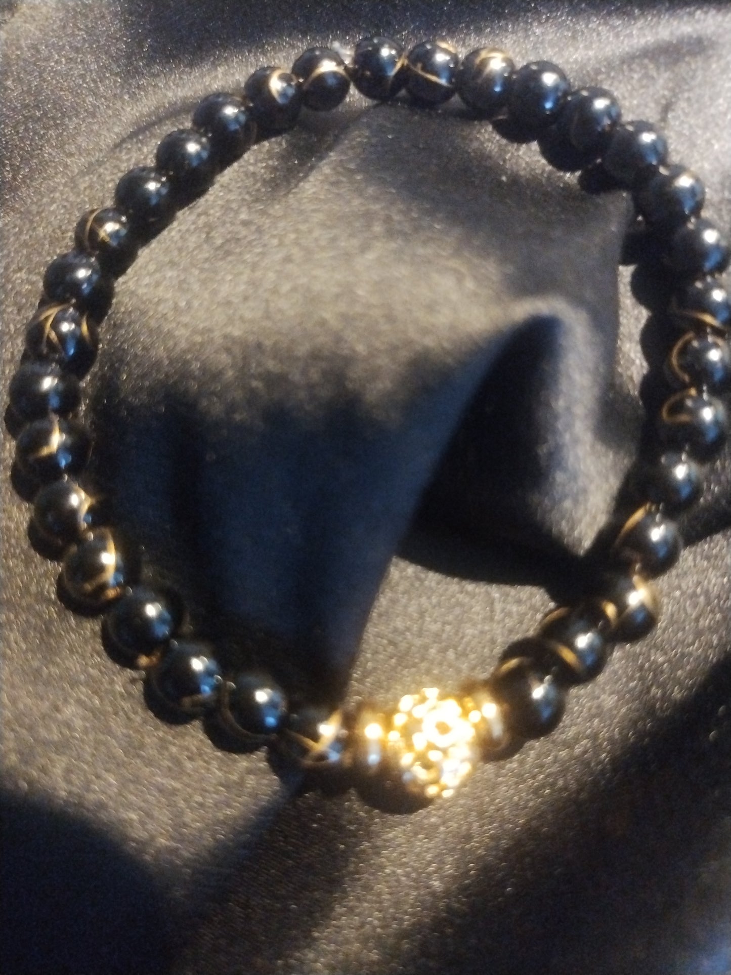 Bracelet pierre semi précieuse 19 cm