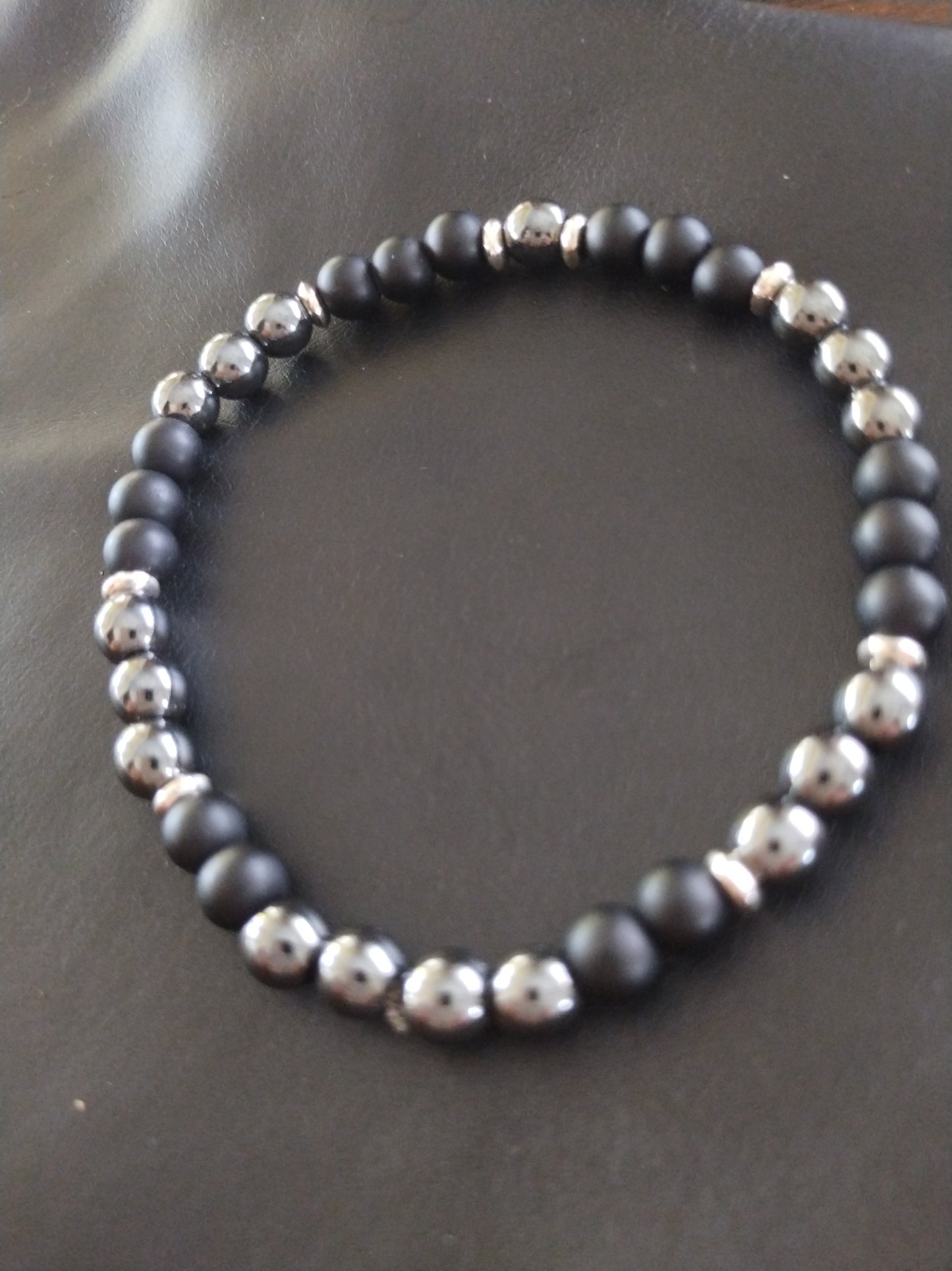 Bracelet pierre semi précieuse 22 cm