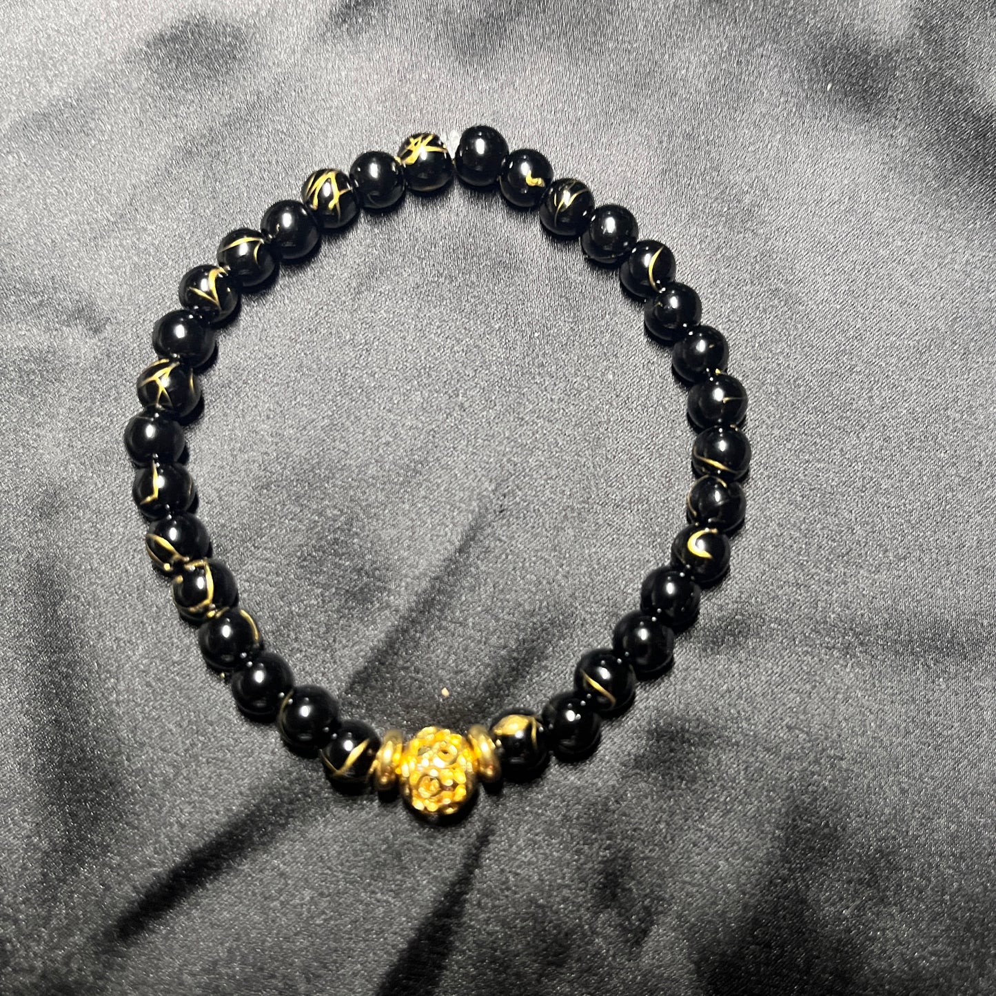 Bracelet pierre semi précieuse 19 cm