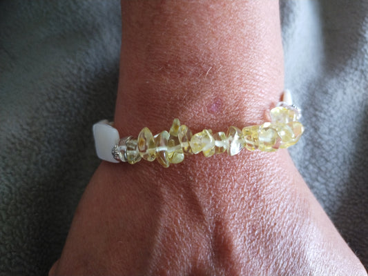Bracelet perles 19 cm